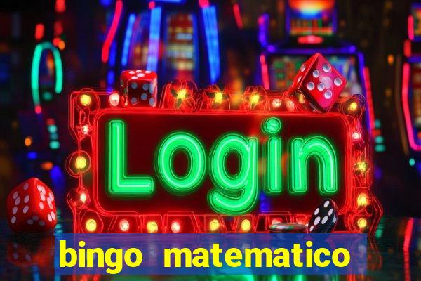 bingo matematico para ensino medio